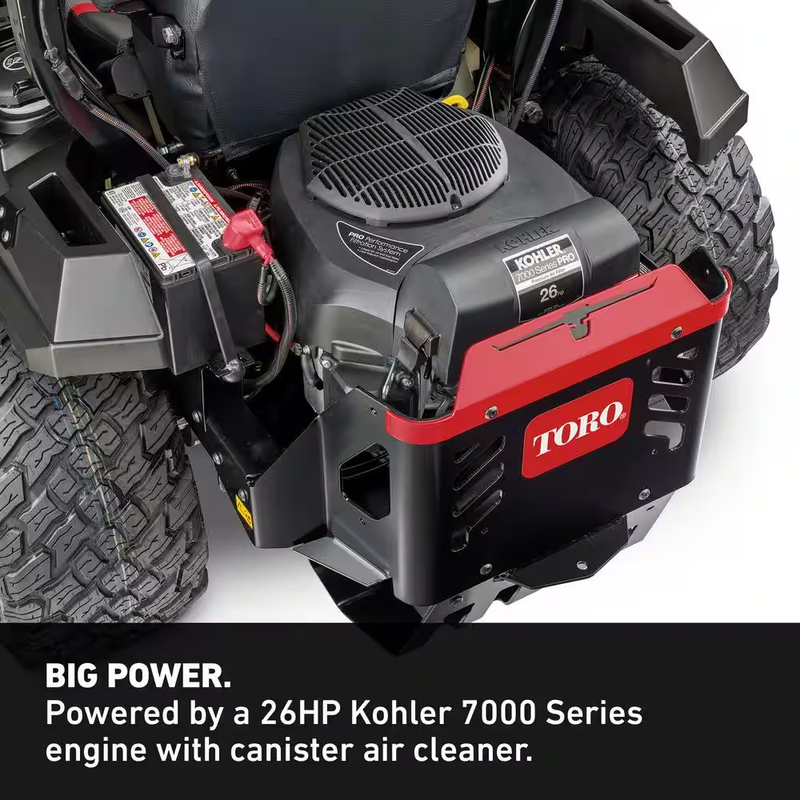 Titan MAX HAVOC Edition 60 In. Kohler 26HP Ironforged Deck Commercial V-Twin Gas Dual Hydrostatic Zero Turn Riding Mower