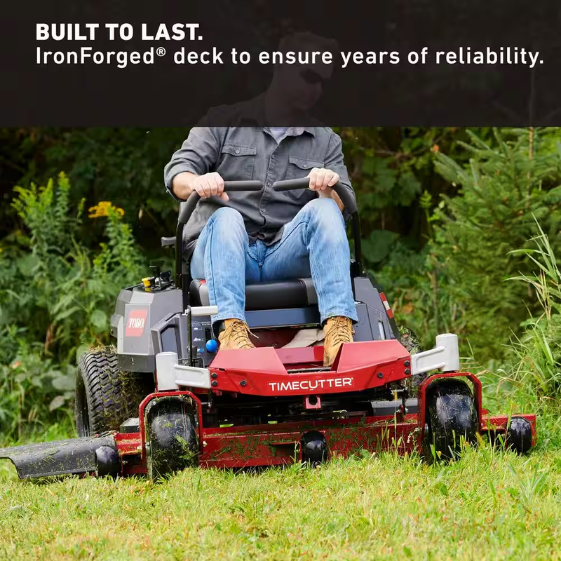 Timecutter 60 In. 24HP Kohler V-Twin, Iron Forged Deck Zero Turn Riding Mower with Smart Speed