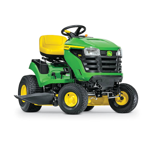 John Deere  S100 17.5-HP Side By Side Hydrostatic 42-in Riding Lawn Mower Mulching Capable