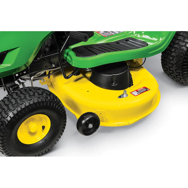 John Deere  S100 17.5-HP Side By Side Hydrostatic 42-in Riding Lawn Mower Mulching Capable