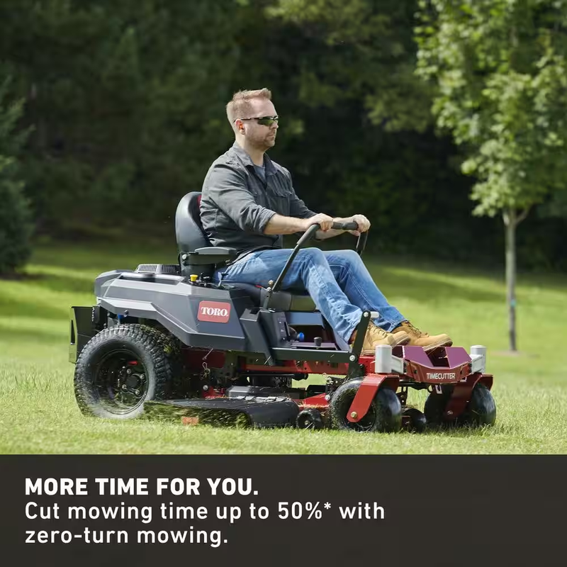 Timecutter 60 In. 24HP Kohler V-Twin, Iron Forged Deck Zero Turn Riding Mower with Smart Speed