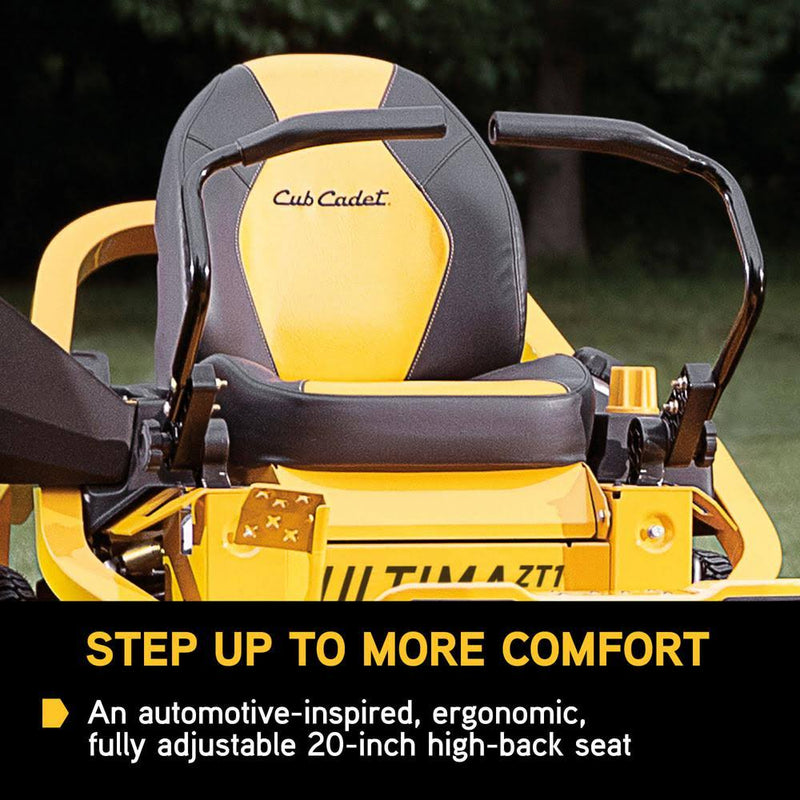 Cub Cadet Ultima 42 in. 22 HP V-Twin Kohler 7000 Engine Dual Hydrostatic Drive GAS Zero Turn Riding Lawn Mower