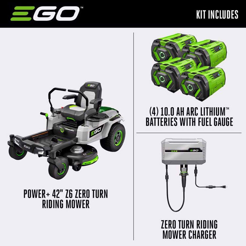 Ego Power+ Z6 42-in Zero-Turn Lawn Mower | ZT4204L