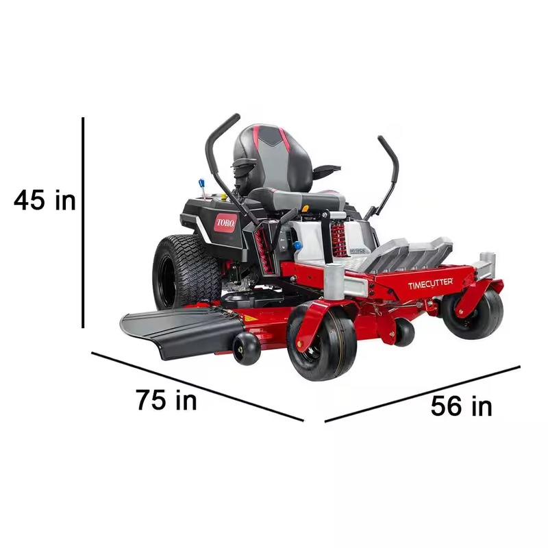 50 In. 23 HP Timecutter Ironforged Deck Kawasaki V-Twin Gas Dual Hydrostatic Zero Turn Riding Mower with Myride